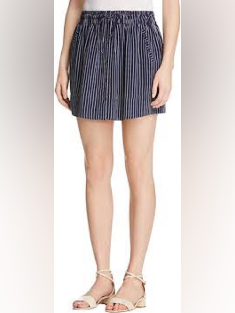 Joie women’s wendolyn silk striped mini skirt